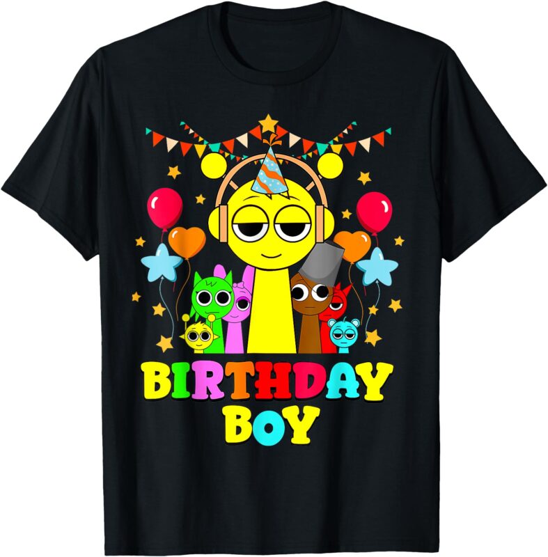 Sprunki Birthday it’s My Birthday Sprunki _ birthday boy T-Shirt