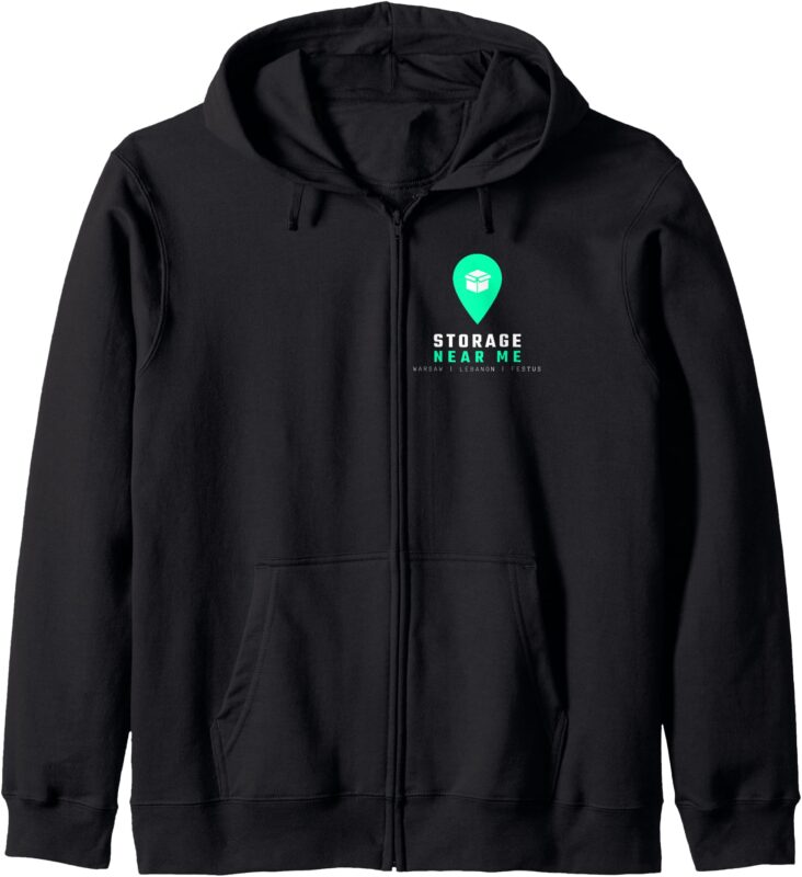 Storage Near Me Zip Hoodie