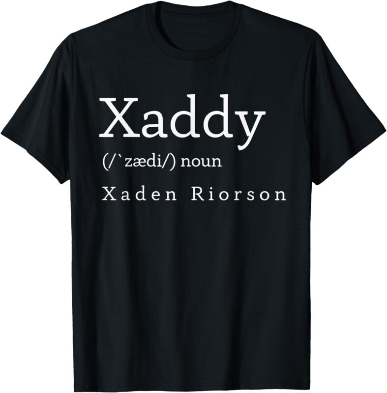 T-Shirt Xaddy, xaden Riorson