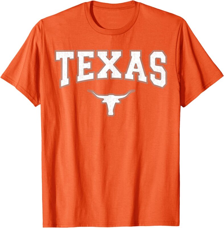 Texas TShirt Women Men Kids Girls Boys Texas Orange T-Shirt
