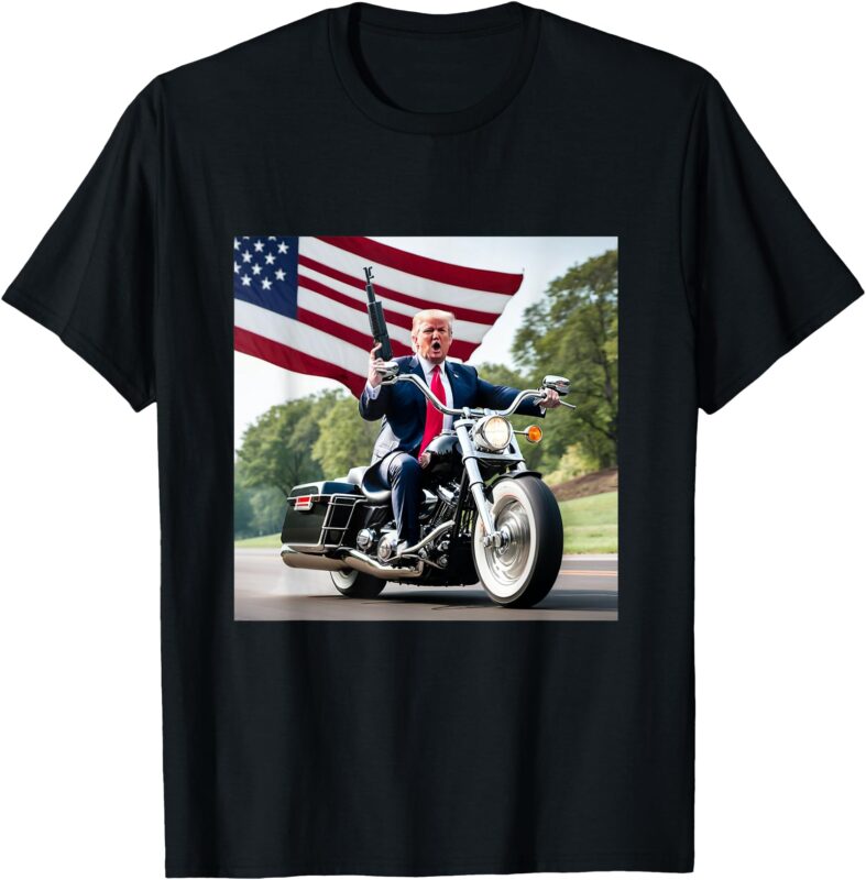 Trump Biker Badass T-Shirt