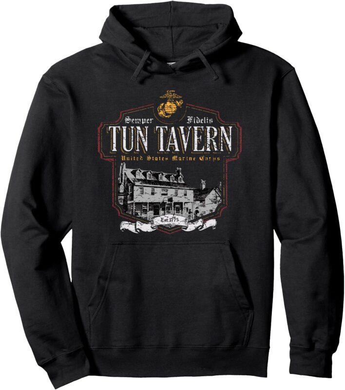 Tun Tavern Birthplace of the Corps Pullover Hoodie