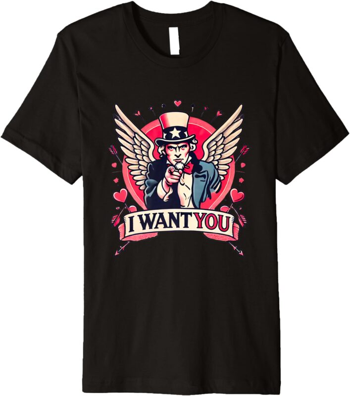 Uncle Cupid Wants You! Premium T-Shirt