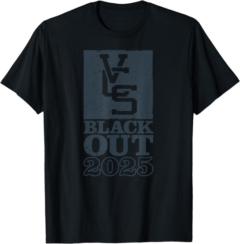 VCS Knights Basketball Black Out 2025 T-Shirt