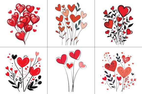Valentines Day Vector Graphic Bundle