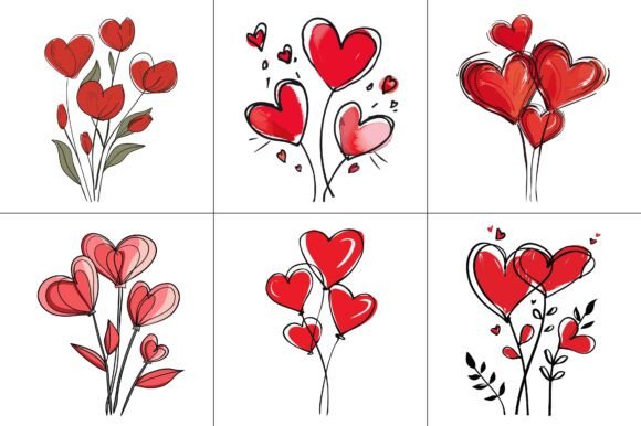 Valentines Day Vector Graphic Bundle