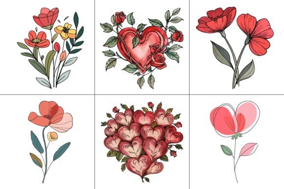 Valentines Day Vector Graphic Bundle