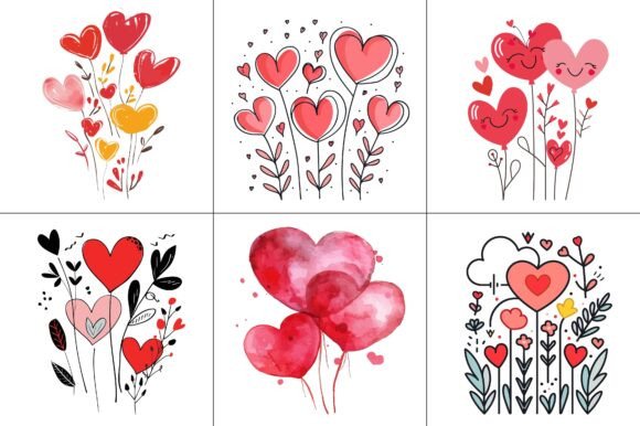 Valentines Day Vector Graphic Bundle