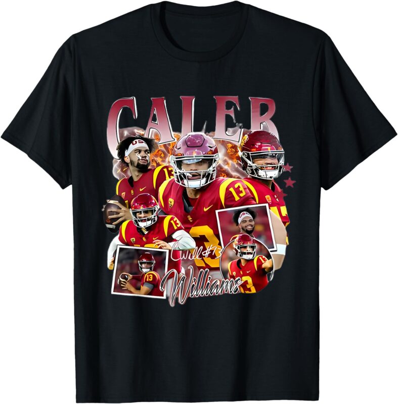 Vintage Caleb Tee Graphic Williams 90’s Style T-Shirt
