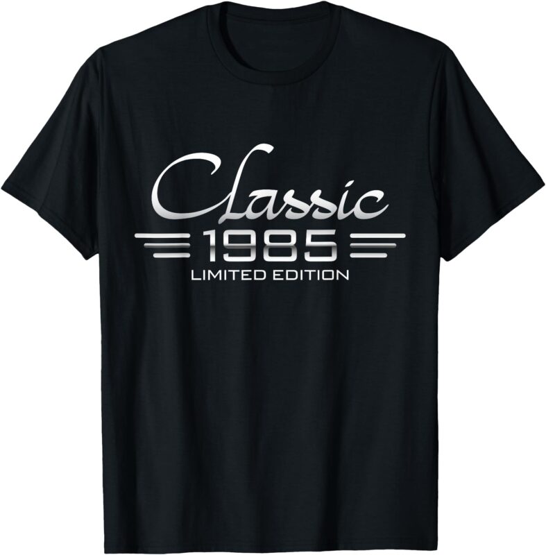 Vintage Classic 1985 40th Birthday Men 40 Years Old Bday T-Shirt