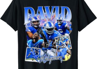 Vintage David Tee Graphic Montgomery 90’s Style T-Shirt
