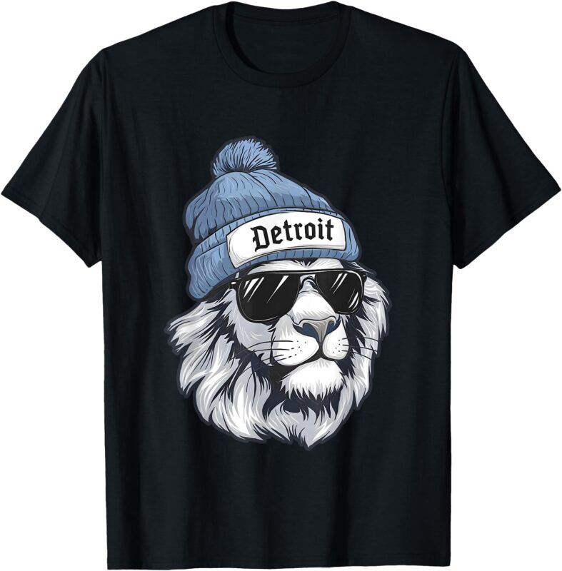Vintage Detroit Name Retro Styles 90s T-Shirt