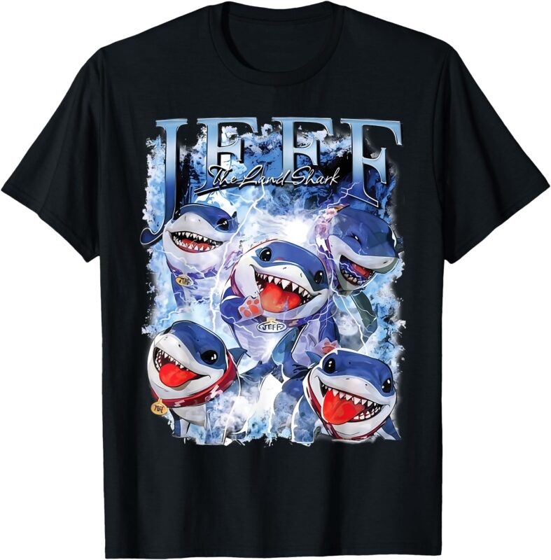 Vintage Jeff The Land Shark T-Shirt