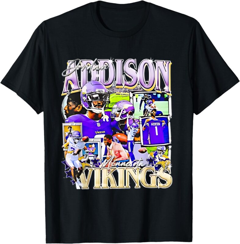 Vintage Jordan Tee Graphic Addison 90’s Style T-Shirt