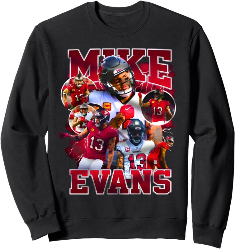 Vintage Mike Tee Graphic Evans Vintage Lover 90s Design Sweatshirt