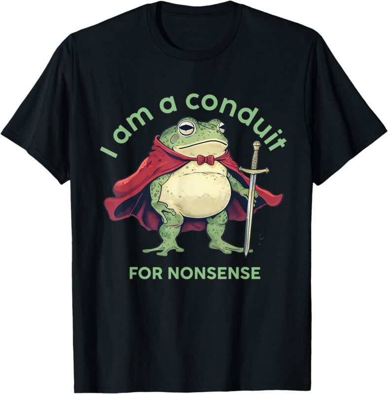 Vintage T-Shirt, i am a conduit for nonsense