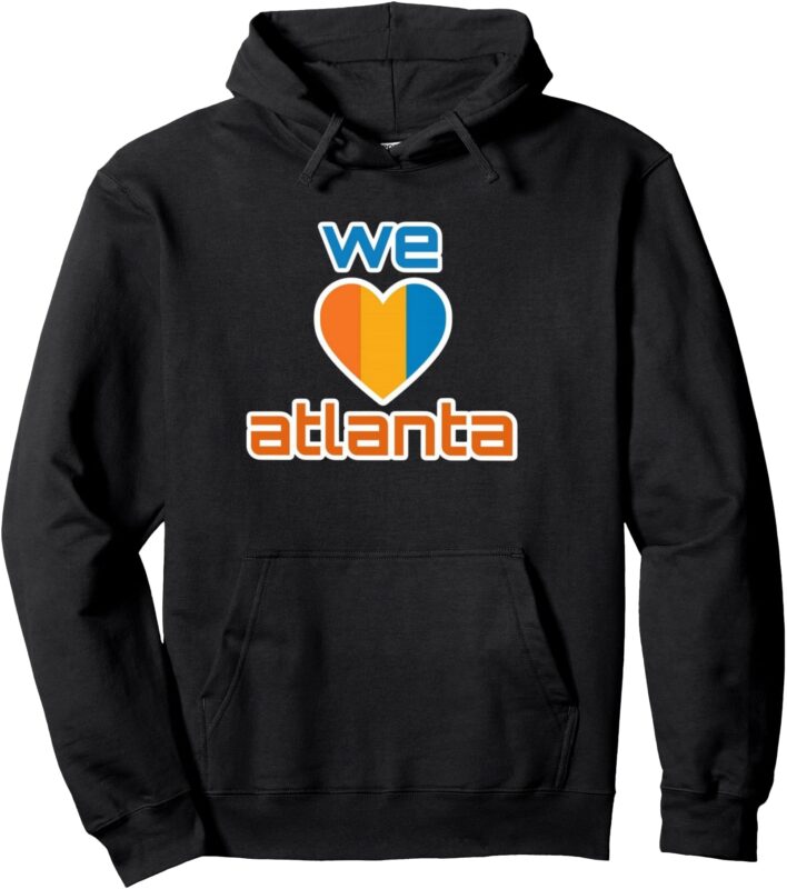 WE LOVE ATLANTA old atl MARTA Pullover Hoodie