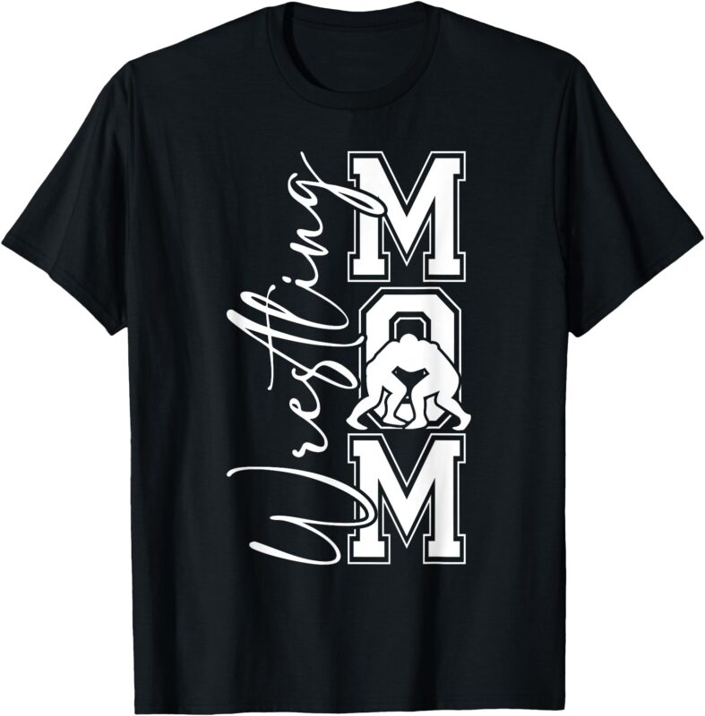 Women Wrestling Mom Funny Wrestle Wrestler Mothers Day T-Shirt