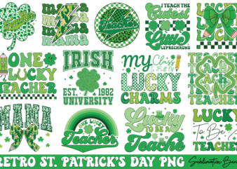 Retro St. Patrick’s Sublimation Bundle