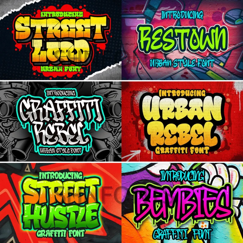 400 GRAFFITI FONT