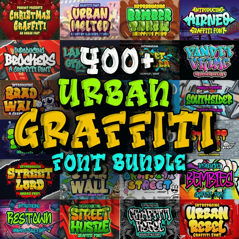 400 GRAFFITI FONT
