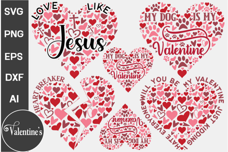 Valentine’s Day Svg Bundle, Valentine Quote Svg Bundle, Valentines Day Svg Bundle, Valentine Quote Svg, Love Svg, Retro Valentines Day 2025
