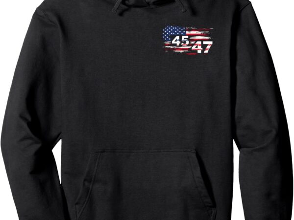 47 trump snowflake removal service on back crewneck 2 sided pullover hoodie