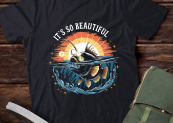 Anglerfish Found The Light Angler Fish pa94 t shirt vector