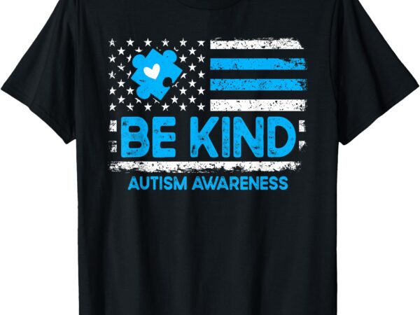 Autism awareness be kind kindness for men women kids autism t-shirt