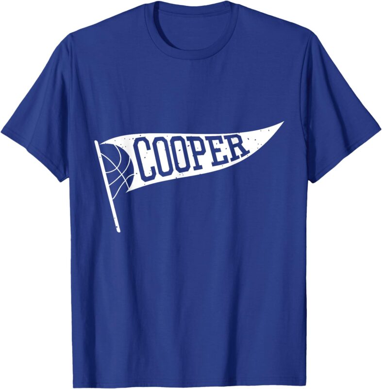 Basketball Fan Merch – Cooper Flag T-Shirt