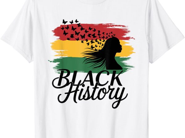 Black history month african american women girls t-shirt