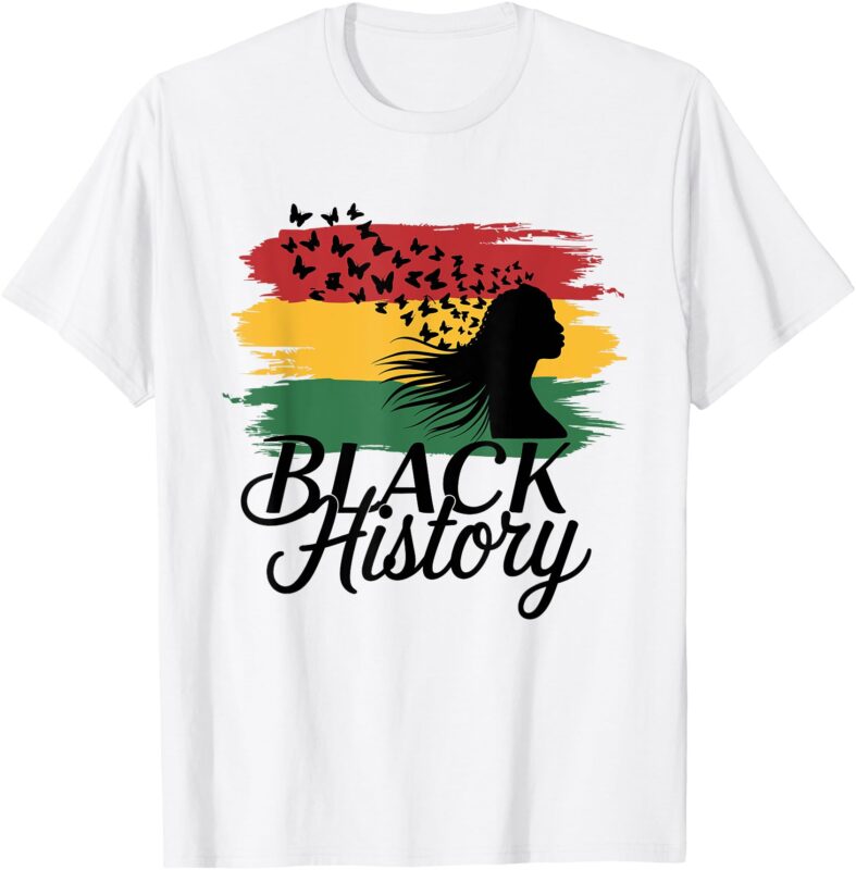 Black History Month African American Women girls T-Shirt