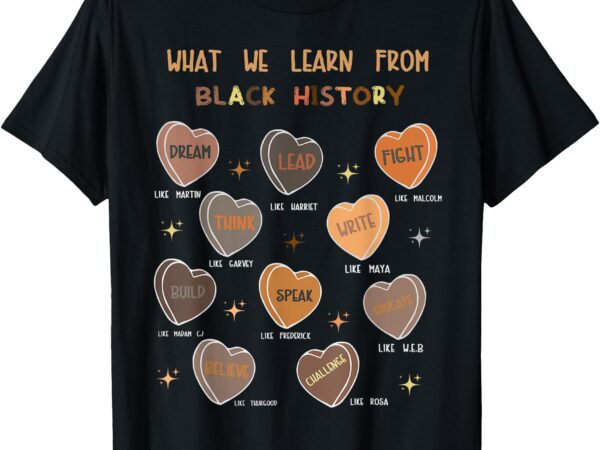 Black history shirt black history month african american t-shirt