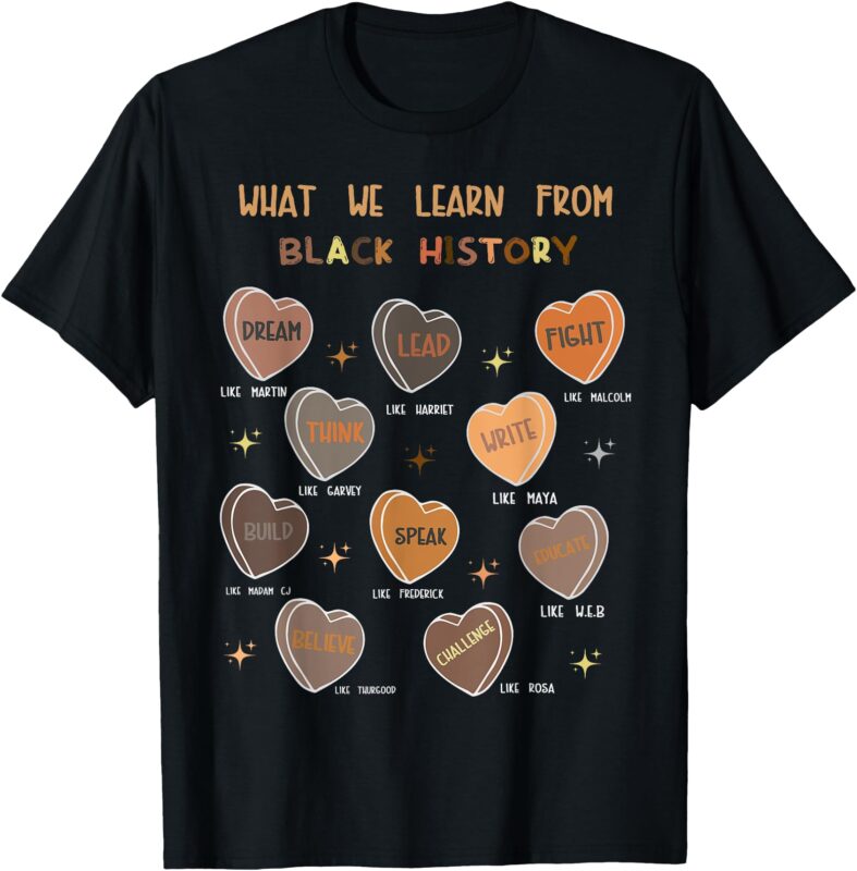 Black History Shirt Black History Month African American T-Shirt