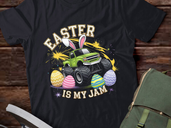 Bunny monster truck easter is my jam day toddlers pa97 t shirt template