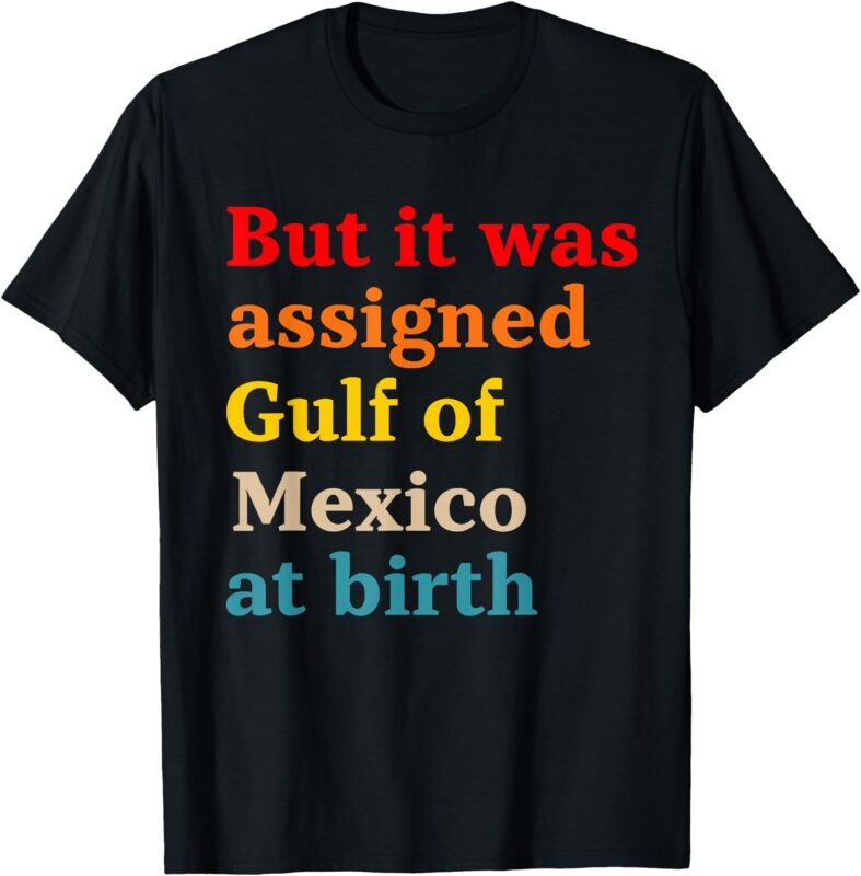 But It Was Assigned Gulf of Mexico at Birth Est 1550 T-Shirt