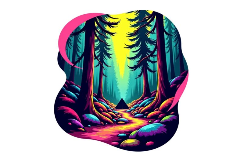 Trendy Retro Camping Graphics t-shirt design jpeg & png designs – download instantly