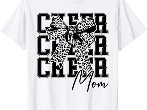 Cheer mom cheerleader mom cheer mama biggest fan mothers day t-shirt