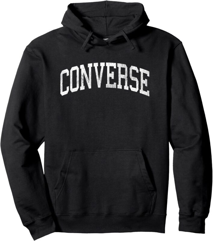 Converse South Carolina SC Vintage Athletic Sports Design Pullover Hoodie