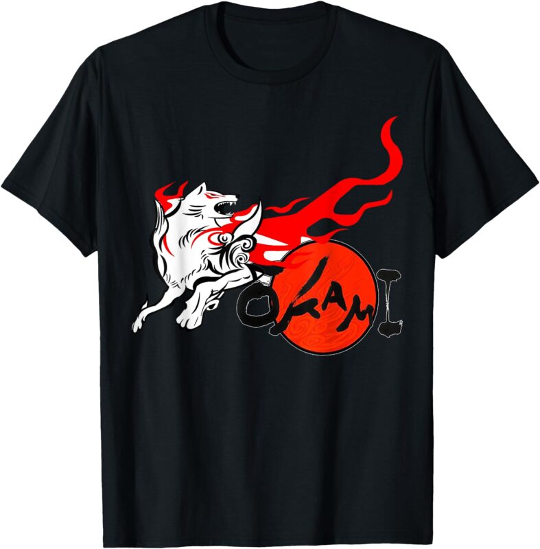 Retro Basic Animal Lover Quote Okami Funny Fox Cute Cool T-Shirt
