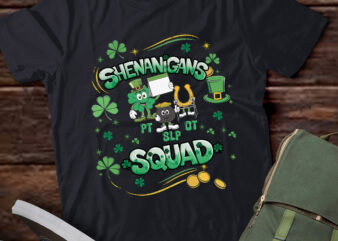 Cute Therapy Squad St Patrick’s Day SLP OT PT Team Shamrock pa72