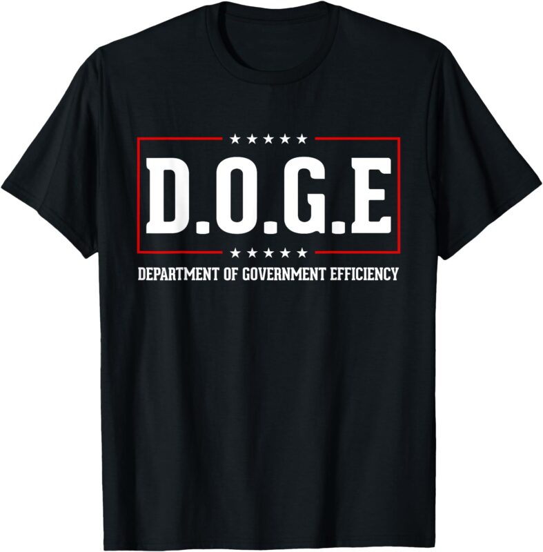 DOGE D.O.G.E Department Of Government Efficiency T-Shirt