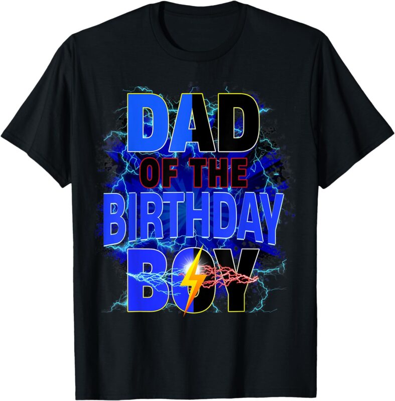 Dad Of The Birthday Boy Hedgehog Family Party Matching Kids T-Shirt