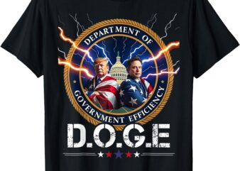 Department of Government Efficiency DOGE trump 47th elon T-Shirt