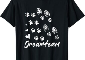 Dog and Human Dreamteam T-Shirt