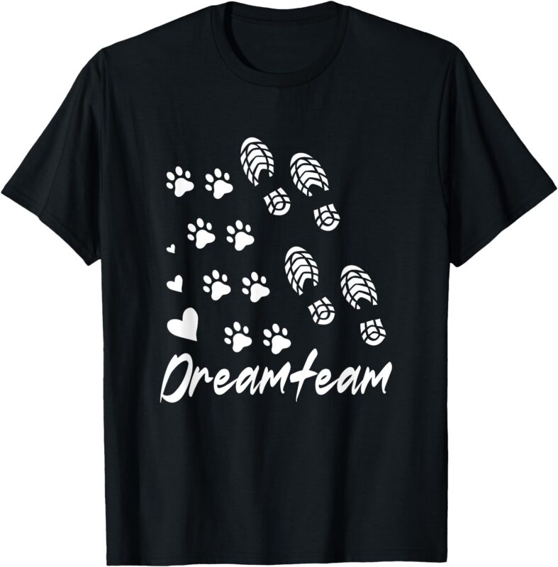 Dog and Human Dreamteam T-Shirt