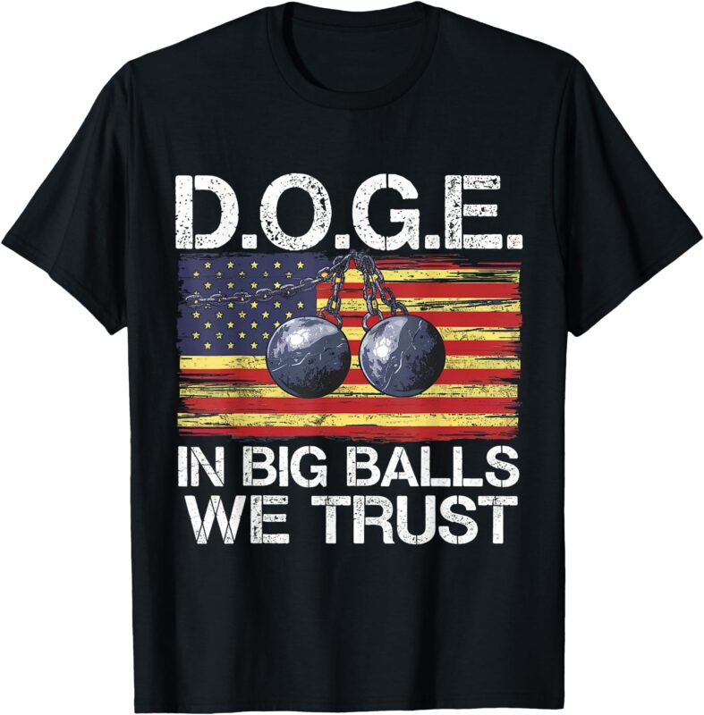 Doge in balls we trust T-Shirt