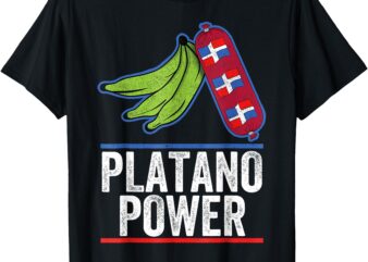 Dominican Republic Shirt Dominican Platano Power Men Women T-Shirt