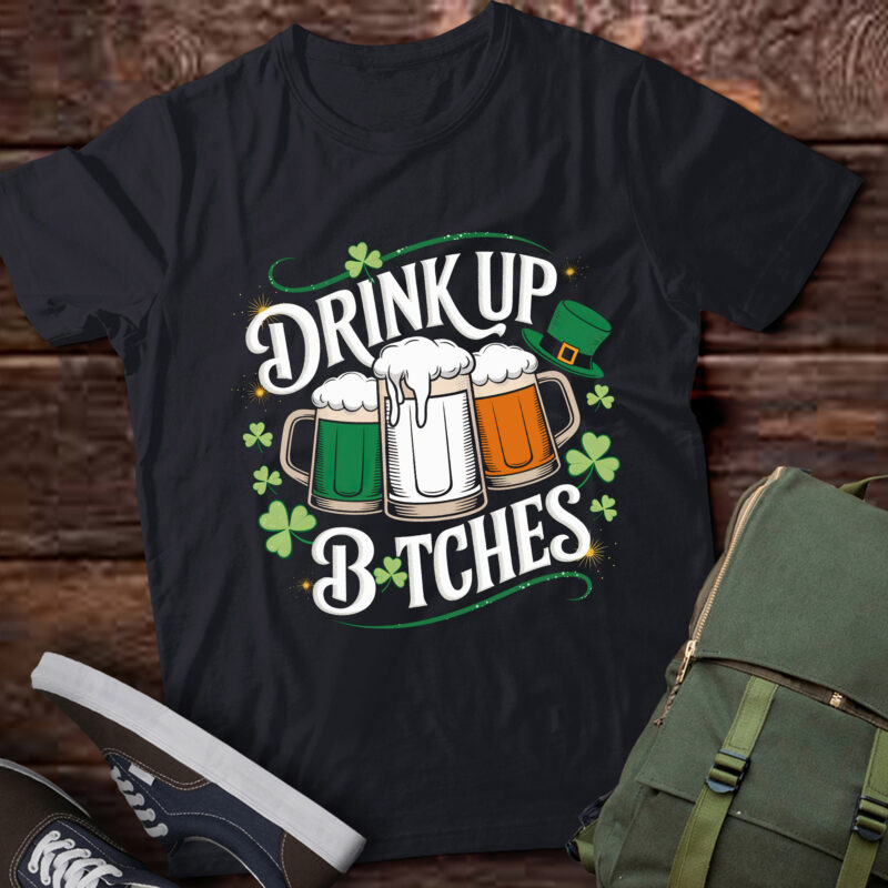 Drink Up Funny St. Patrick’s Day Beer Lover pa86