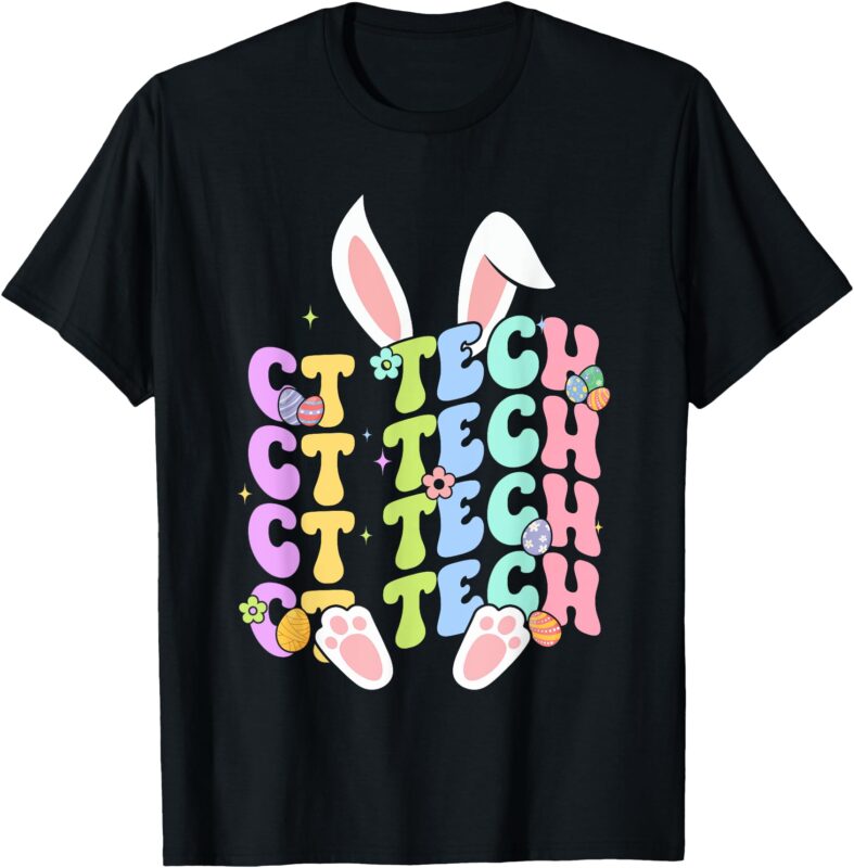 Easter CT Tech Bunny CT Tech Easter Day Men Women T-Shirt